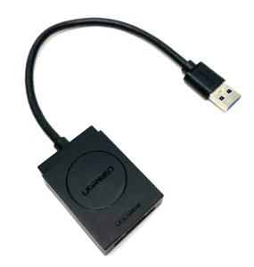 UGREEN SD CARD READER USB 3.0 DUAL SLOT FLASH MEMORY TF/SD/MICRO PC/MAC/LNX BULK - Picture 1 of 2