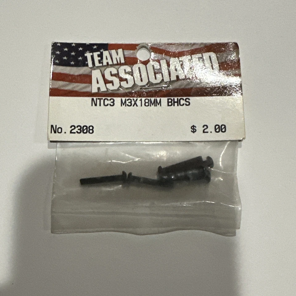 Team Associated 2308 Screws, 3x18 mm BHCS - Image 1 of 1