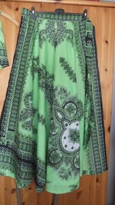 Wickelrock,Sommerrock,BohoMaxirock,Strandrock,bodenlang,+ passendes Wicktop,SET - Bild 1 von 3