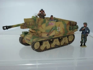 KING AND COUNTRY WS073 GERMAN ARMY NORMANDY SPG HOWITZER ASSAULT GUN + CREW - Picture 1 of 5