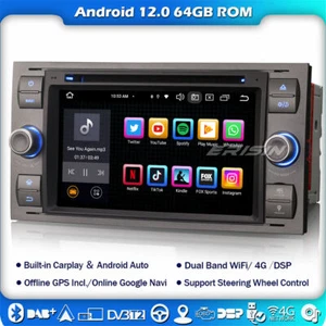 Acht Kern Autoradio FORD Focus Fiesta Transit KUGA C/S-Max Android 13 DAB+NAVI - Bild 1 von 12