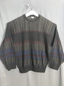 Vintage Pelo Pilz Rundhals Grobstrick Pullover Pulli Gr. 48 Medium/Lg - Bild 1 von 16