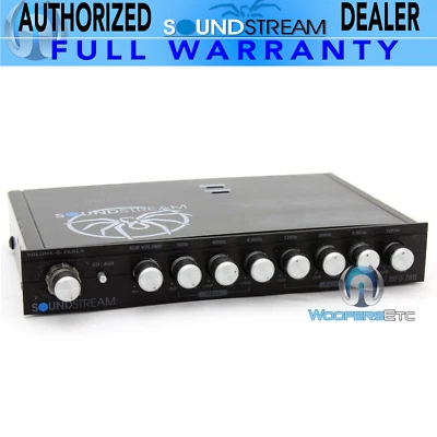 SOUNDSTREAM MPQ-7XO 7-BAND PARAMETRIC EQUALIZER 8 VOLTS RMS OUTPUT for AMPLIFIER - Image 1 of 4