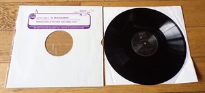 VINYL-EL MALAGUENO-Antonio Cano und die Seinen mit Isabel, Gesang-33 TOUR 33T-LP - Bild 1 von 1