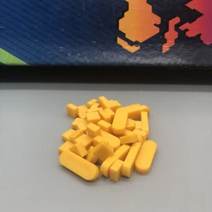 Supremacy Spiel der Supermächte 1986 ERSATZTEILE ARMY & NAVY GELB - Bild 1 von 2