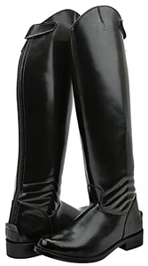 Hispar Mens Man Elegant Dress Dressage Boots Zipper Riding English Equestrian - Picture 1 of 14