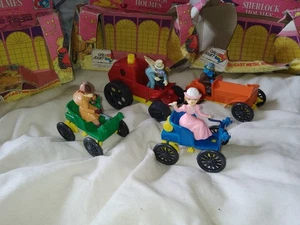 Vintage Set 4 Esci Sherlock Holmes model cars,collectables Orli Jouet,diecast - Picture 1 of 14