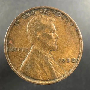 1938 Lincoln Wheat Cent Strong Details - Picture 1 of 4