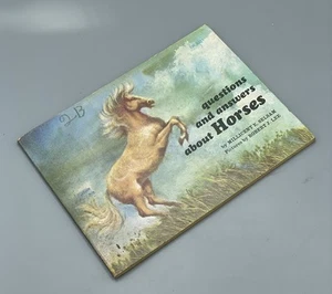 1973 Questions and answers about Horses by Millicent E Selsam Scholastic - Picture 1 of 3