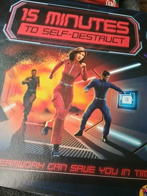 Настольная игра 15 минут на самоуничтожение хорошая б/у - Изображение 1 из 4