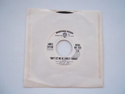 JAMES TAYLOR Don't Let Me Be Lonely Tonight (Mono, Stereo) 45 RPM 7" Record 1972 Foto 1 de 4