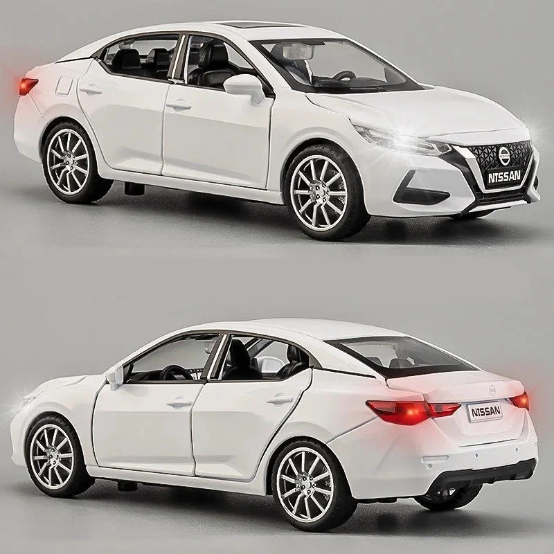 1/32 Nissan Sylphy Coupe Alloy Diecast Model Sport Car Sound Light Kids Toy Gift - Image 1 of 4
