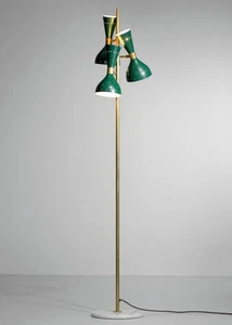 Lámpara de pie moderna vintage de mediados de siglo lámpara de iluminación antigua elegante lámpara de habitación - Imagen 1 de 13