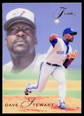 1993 Flair - Dave Stewart #295 - Toronto Blue Jays - Image 1 of 2