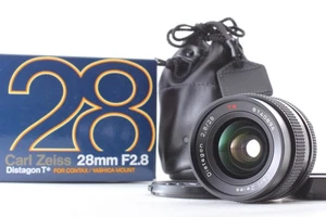 【Unused in Box】 Contax Carl Zeiss Distagon T* 28mm f/2.8 MMJ Lens C/Y From JAPAN - Picture 1 of 15