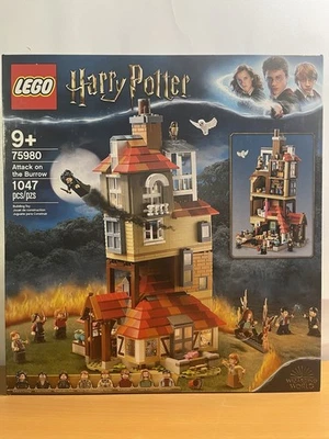 Lego Harry Potter Attack on the Burrow 75980 NEW FACTORY SEALED BOX - Image 1 of 2