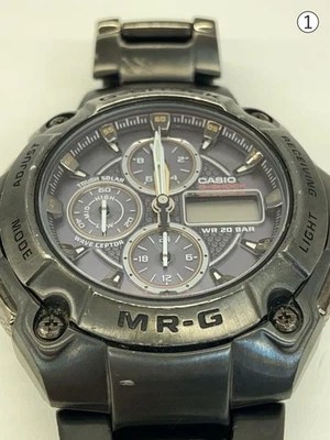 Casio G-Shock MRG-7100BJ-1AJF Tough Solar Wave Ceptor Titanium Watch Japan Used - Image 1 of 4
