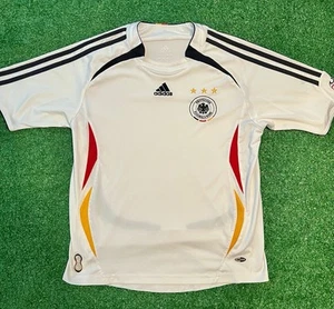 Adidas Deutscher Fussball-Bund Soccer Jersey Size: Youth Medium - Imagen 1 de 7