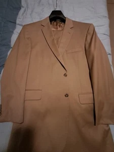 Traje Jos A Bank Hombre Marrón 44R 100% Lana - Imagen 1 de 9