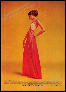 Vanity Fair 1970s Magazine Print Advertisement 1975 "Focus on Mango Tango" Night - Picture 1 of 1