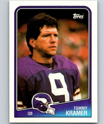 1988 Topps #148 Tommy Kramer Minnesota Vikings - Image 1 of 2