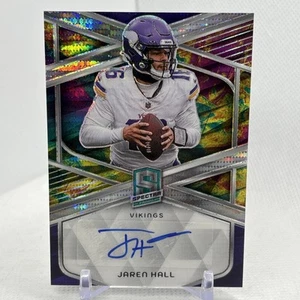 2024 Panini Spectra Jaren Hall #SIG-JHL Signatures Celestial Prizm AUTO /75 - Picture 1 of 6