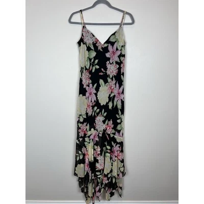 Vestido Midi Lauren Ralph Lauren 100% Seda Floral Fluido Pañuelo De Colección 10 Nuevo Con Etiquetas Foto 1 de 4