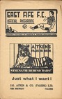 East Fife v  Airdrie   August 1953
