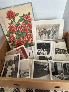 VTG 50+pc Photographs Snapshots old black & white photos Nature people Travel - Picture 1 of 7