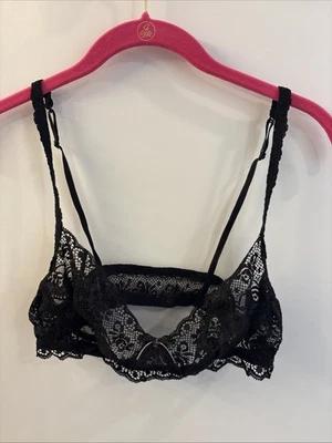 Hanky Panky Black Lace Bralette Size Medium - Image 1 of 4