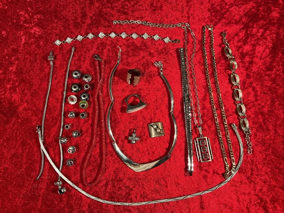 Silberschmuck Konvolut Echt Silber Pandora 925 aus erster Generation  - Bild 1 von 4