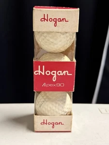 1974 Ben Hogan #2 Apex 90 Vintage Golf Balls New Sleeve of 3 - Picture 1 of 3