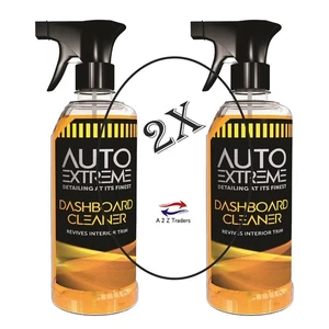 2 x LIMPIADOR SALPICADERO SPRAY COCHE VALETS REVIVE INTERIOR MOLDURA AUTO EXTREMO 720ml. - Imagen 1 de 1