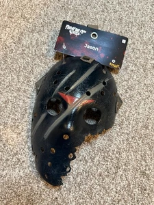Freitag der 13. Jason Maske Geist Halloween halb kaputt Cosplay Kostüm Requisite - Bild 1 von 4