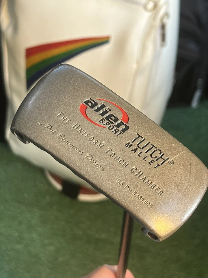 Alien Sport Pat Simmons Tutch Gray Mallet Putter/RH/Aluminum Titanium/35" - Image 1 of 4
