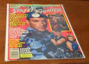 Street Fighter Magazine The Official Movie Magazine Vintage 1994 - Imagen 1 de 24