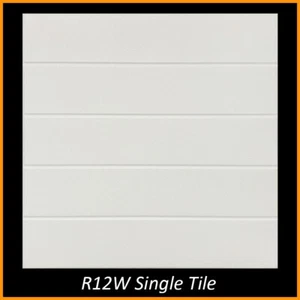 DIY Ceiling Tiles, Glue Up, Foam, 20x20, R12 White Pack of 96 (253 s/f) - Picture 1 of 3