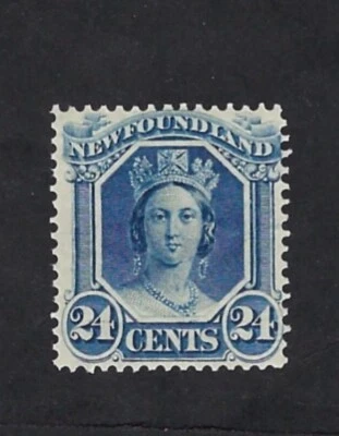 TERRE NEUVE: Yv 26 (SG 13a M * Tiny mark) 1866, neuf * infime marque, Très Beau - Photo 1/2