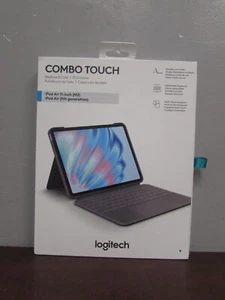 LOGITECH COMBO TOUCH KEYBOARD CASE | IPAD AIR 11-INCH(M2) IPAD AIR (5TH GEN) - Picture 1 of 6