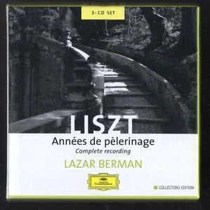 3 CD ★ Liszt: Pilgerjahre - Lazar Berman ★ BOX 3 CD DG COLLECTORS - Bild 1 von 2