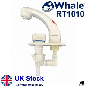 Whale Elegance Single Kaltwasserhahn Wohnwagen Wohnmobil Campervan weiß RT1010 - Bild 1 von 4