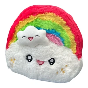 Squishable Plush Rainbow Cloud Beanie 6 inch 2022 Stuffed Animal Toy - Picture 1 of 5