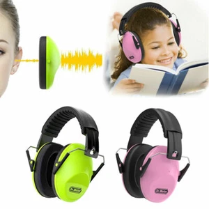 Baby Girls Boys Hearing Protection Ear Muffs Kids Noise Cancelling Headphone - Picture 1 of 28