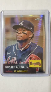 2022 Topps Chrome Platinum Ronald Acuna jr Prism Refractor #250 - Picture 1 of 2