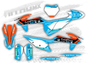 NitroMX Graphics for KTM SX SXF XC XCF 250 300 350 450 2019 2020 2021 2022 MX - Picture 1 of 2