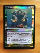Mtg planeshift phyrexian tyranny foil (slight bend) foil nm/sp