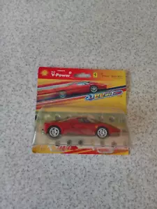 OFICIAL HOT WHEELS | SHELL V-POWER DIECAST ESCALA 1:38 ROJO ENZO FERRARI | NUEVO - Imagen 1 de 2