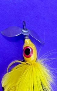 PECKIN PAUGH VINTAGE UNDERWAR Minnow w/Spinner Vintage, unused - Jg - Picture 1 of 4