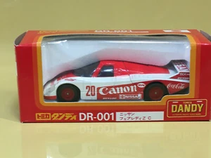 TOMICA DANDY NISSAN SKYLINE GROUP-C CANON COKE DR-001 MADE IN JAPAN 1/43 DIECAST - Picture 1 of 12