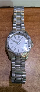 Orologio da polso uomo Seiko SQ 100 acciaio inox quarzo V742-8040 funzionante! - Foto 1 di 7